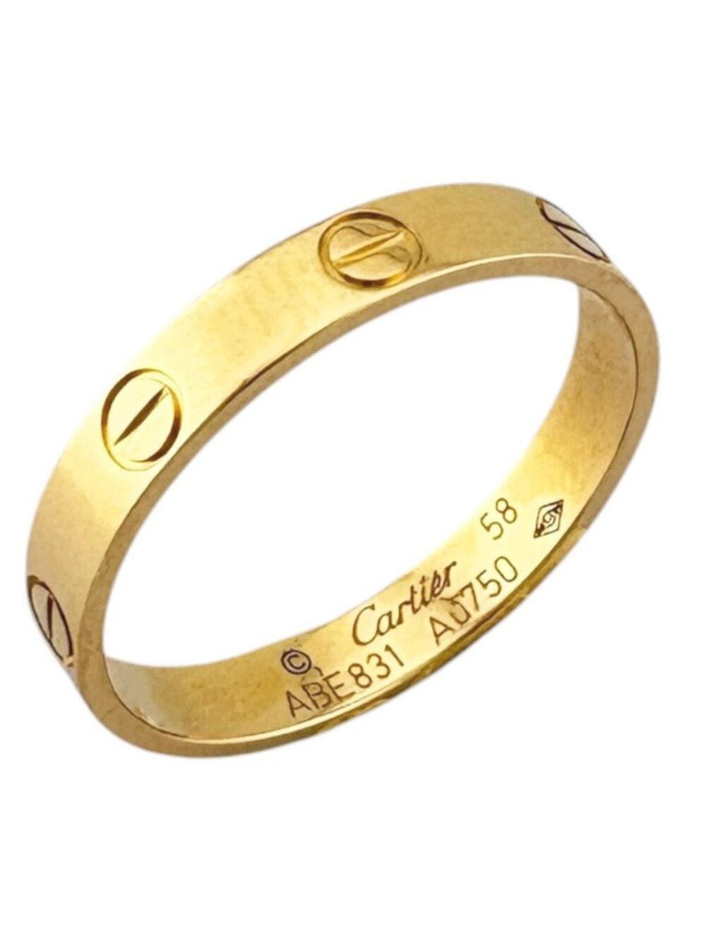 Cartier Mini Love Ring 18k Gold